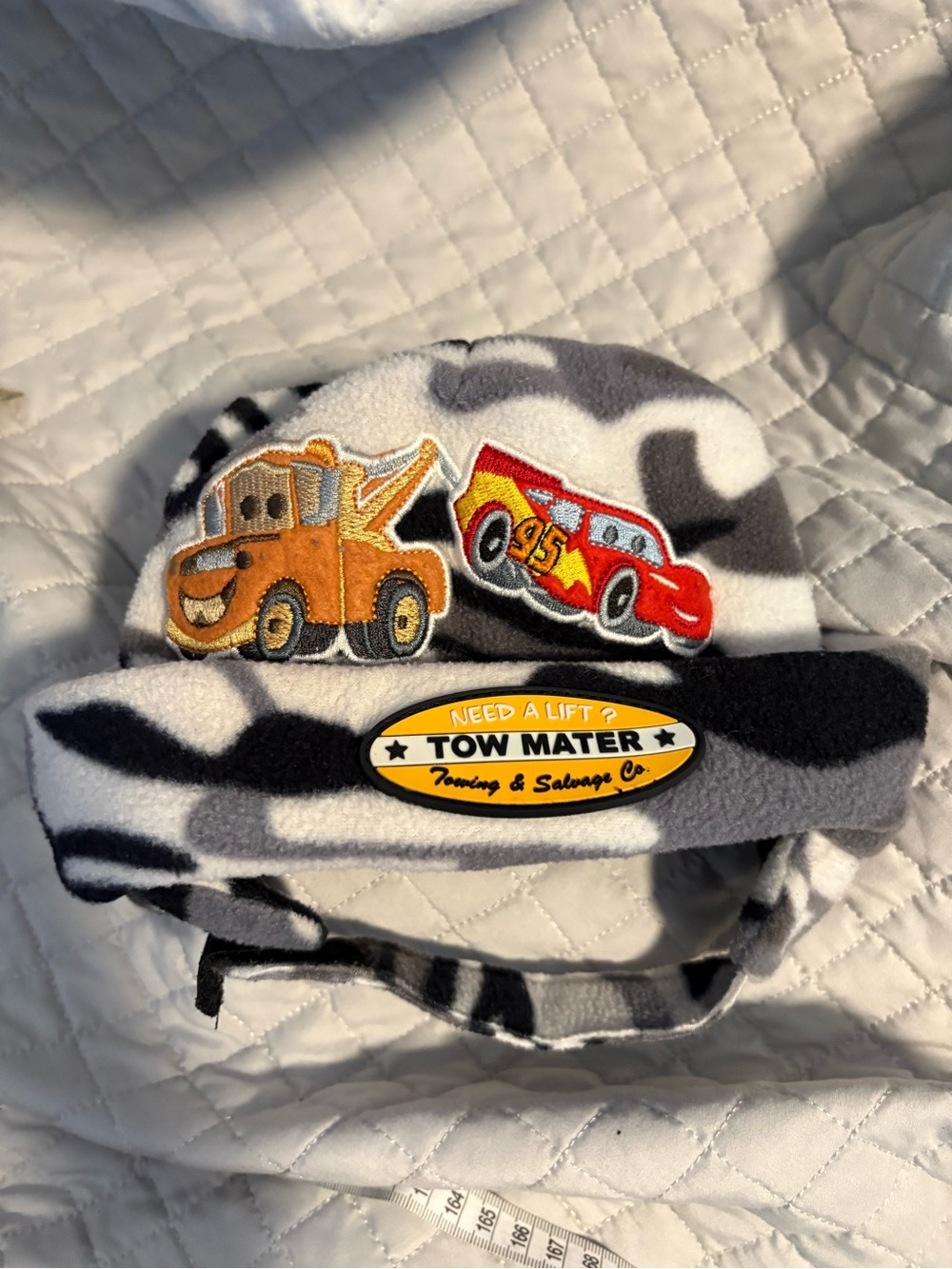 Cars boys winter hat